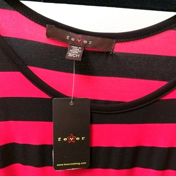 NWT Sleeveless Maxi dress in stripe with belt - Picture 4 of 6